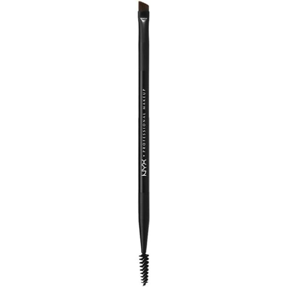 🆕 Makeup Pro Dual Brow Brush Angled Precision Application Blending Shaping Comb - Picture 1 of 1